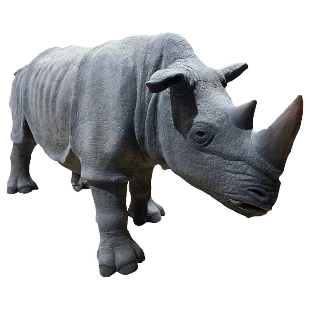 Location animatronique rhinocéros