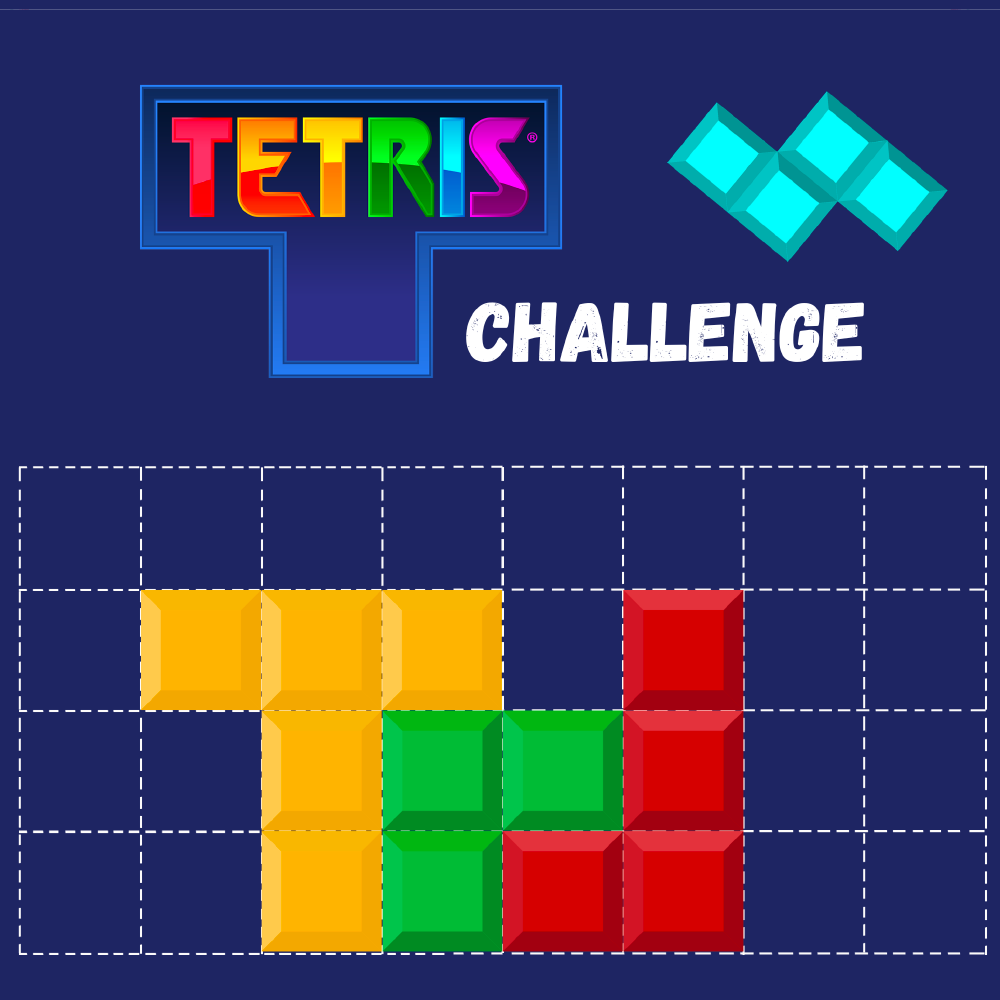 Location d'un fond Tetris recto-verso avec structure