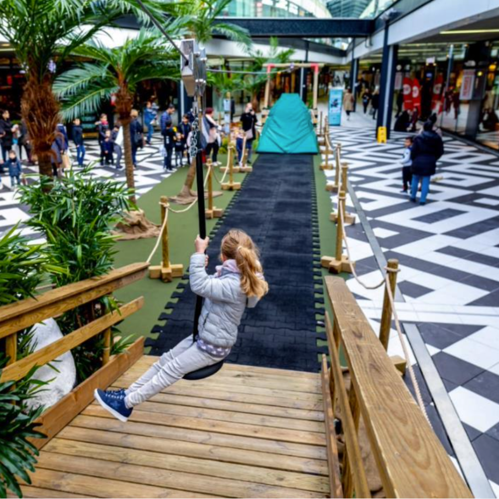 Animation Tyrolienne Tripode Baby