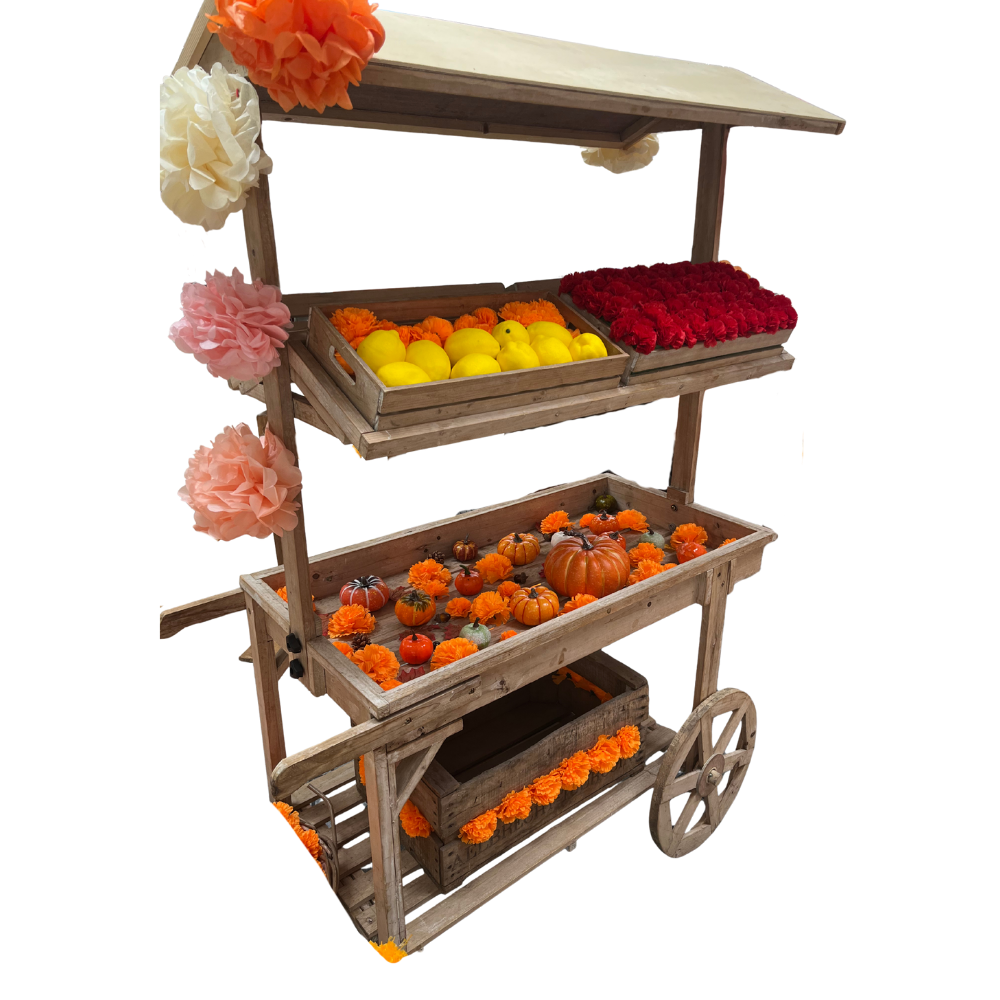 Charrette étal de marché