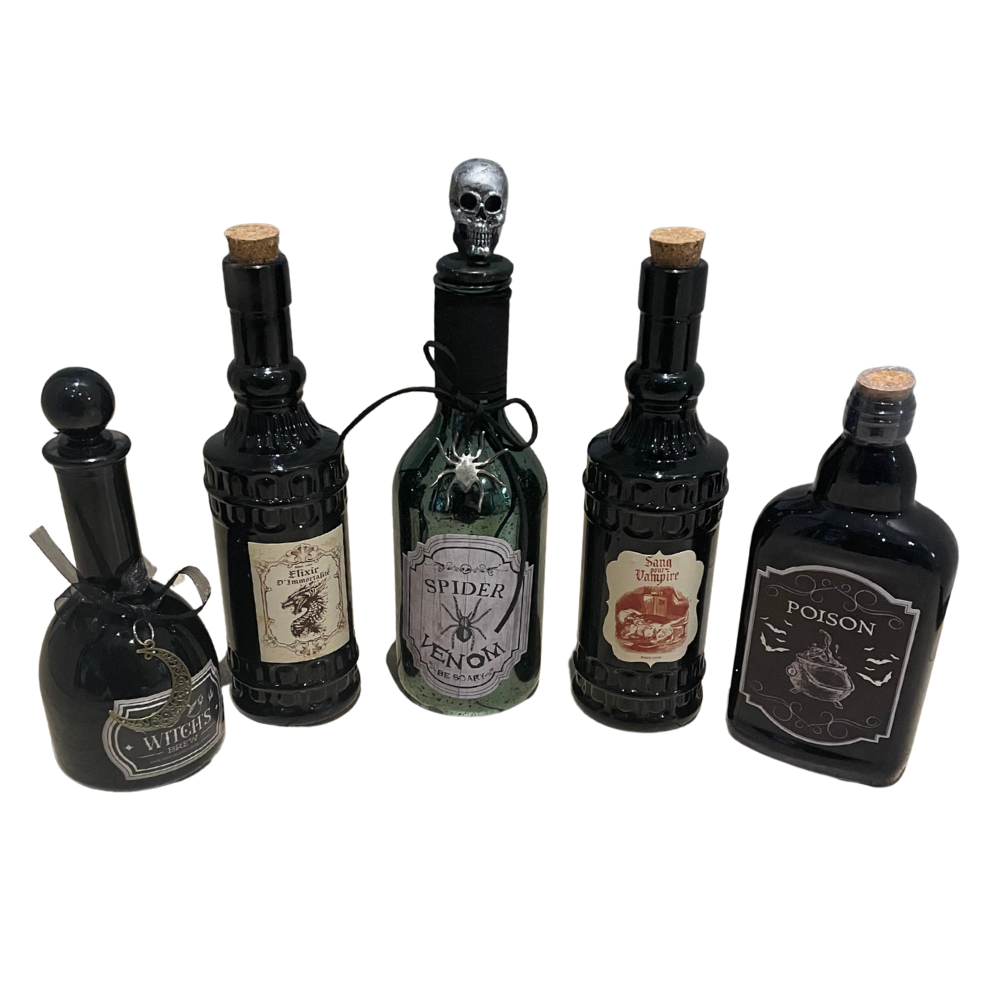 Bouteille Halloween grand modèle 2