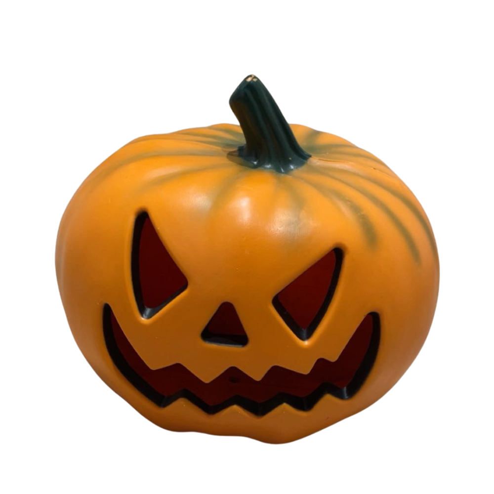 Citrouille effrayante en plastique