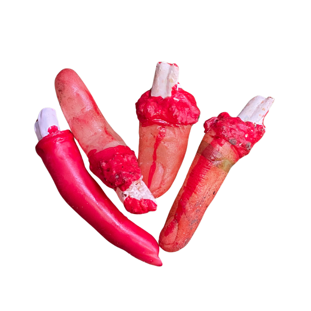 Doigts ensanglantés