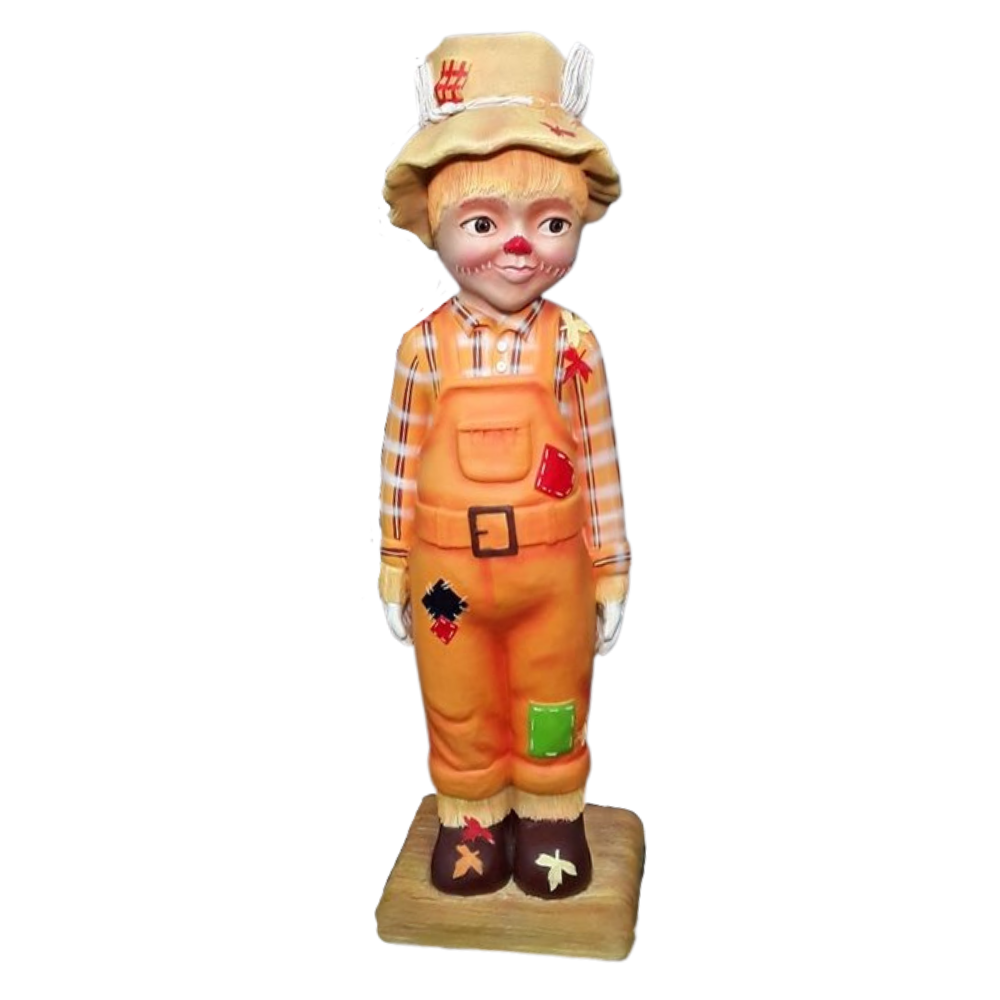 Petit garçon épouvantail