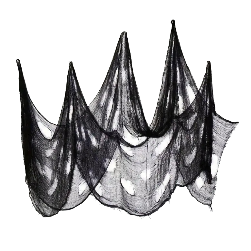 Tissu Halloween noir