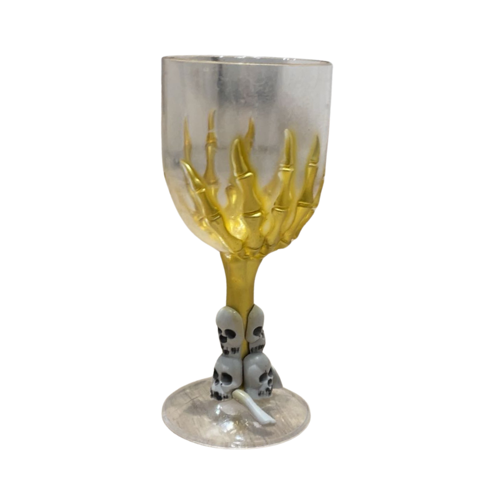 Verre squelette transparent